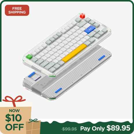 NuPhy Kick75 Hybrid-Profile Custom Mechanical Keyboard