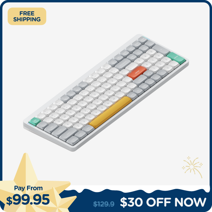 Nuphy Air96 V2 : White & Low Profile Mechanical Keyboard – NuPhy