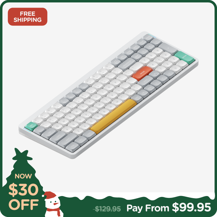 Nuphy Air96 V2 : White & Low Profile Mechanical Keyboard – NuPhy