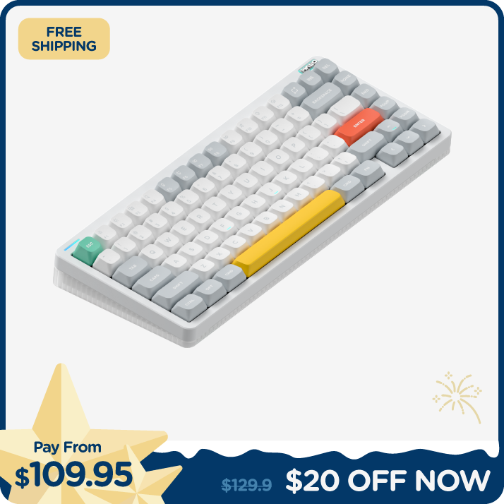 Nuphy Halo75 V2: 75 Mechanical Keyboard | Black , Blue, Pink – NuPhy