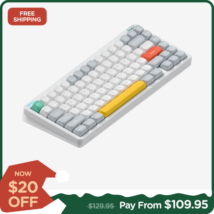 Nuphy Halo75 V2: 75 Mechanical Keyboard | Black , Blue, Pink – NuPhy