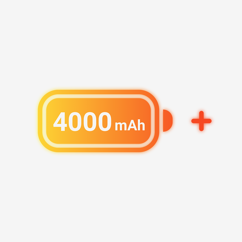 4,000mAh