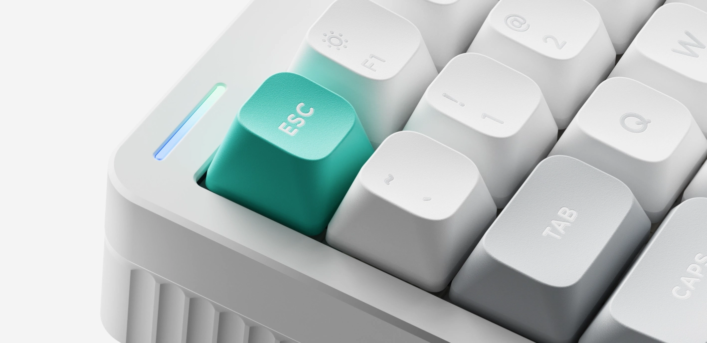 Flowing RGB light bar