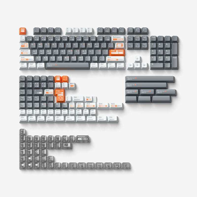 Extra Hign-profile Keycaps for Kick75