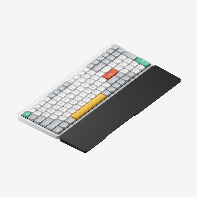 Nuphy Mono Wrist Rest - Wrist rest for low profile keyboard, Acrylic Noir 75 Nuphy Mono Wrist Rest - Wrist rest for low profile keyboard, Acrylic Noir 75