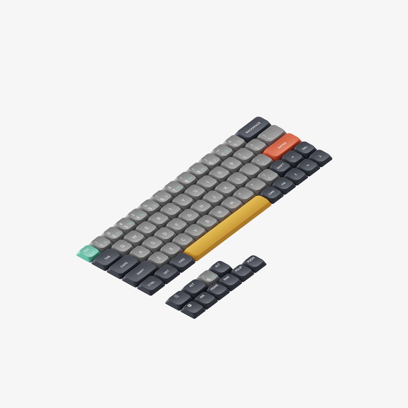 Nuphy NuFolio V3 voor Air60 V2, Toetsenbordhoes en standaard, 2-in-1, Tundra Khaki Nuphy NuFolio V3 voor Air60 V2, Toetsenbordhoes en standaard, 2-in-1, Tundra Khaki
