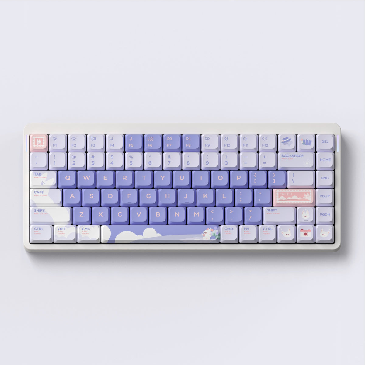 nuphy air 60 v2 & carmine cloud キーキャップ NuPhyから新作ロープロファイルキーキャップ2種類が新登場