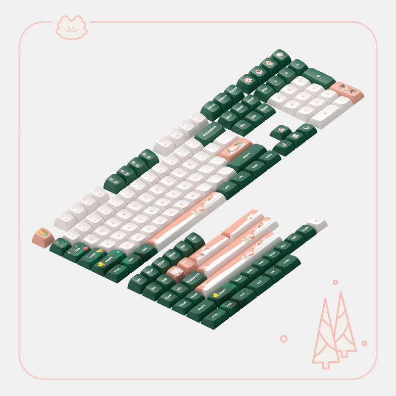 add extra keycaps for WH80