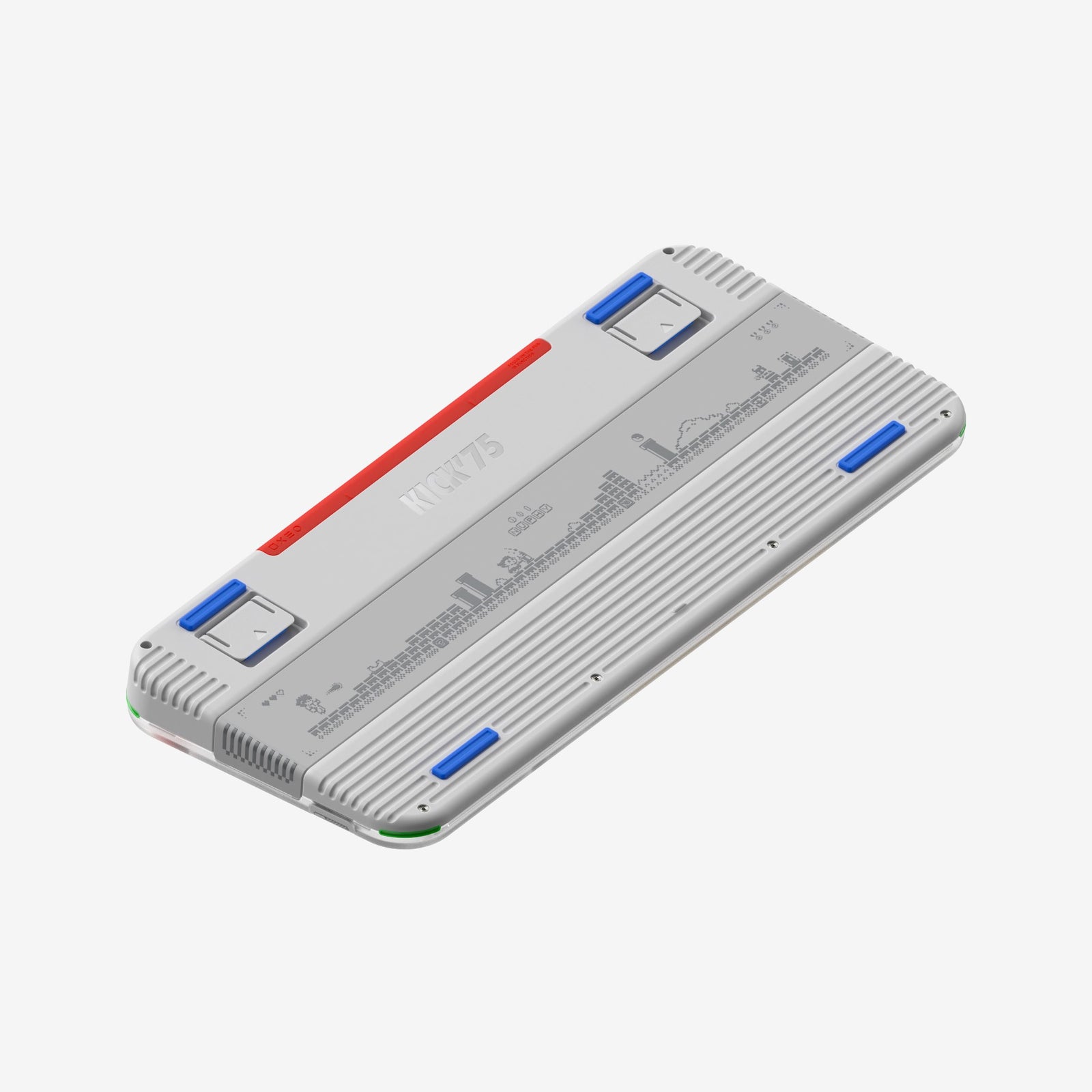 キーボード NuPhy Kick75 / Low / QMK & VIA / Sliver NuPhy Kick75 Hybrid-Profile Custom Mechanical Keyboard