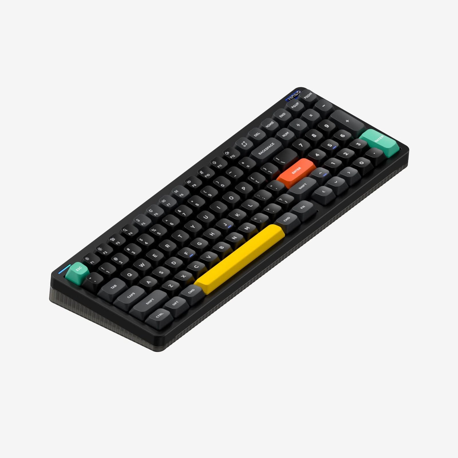 【代引き不可】 Nuphy Halo96 Blue White, Black, | Keyboard Mechanical 96 V2: キーボード