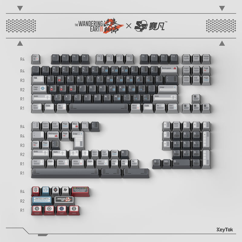 Extra Hign-profile Keycaps for Kick75