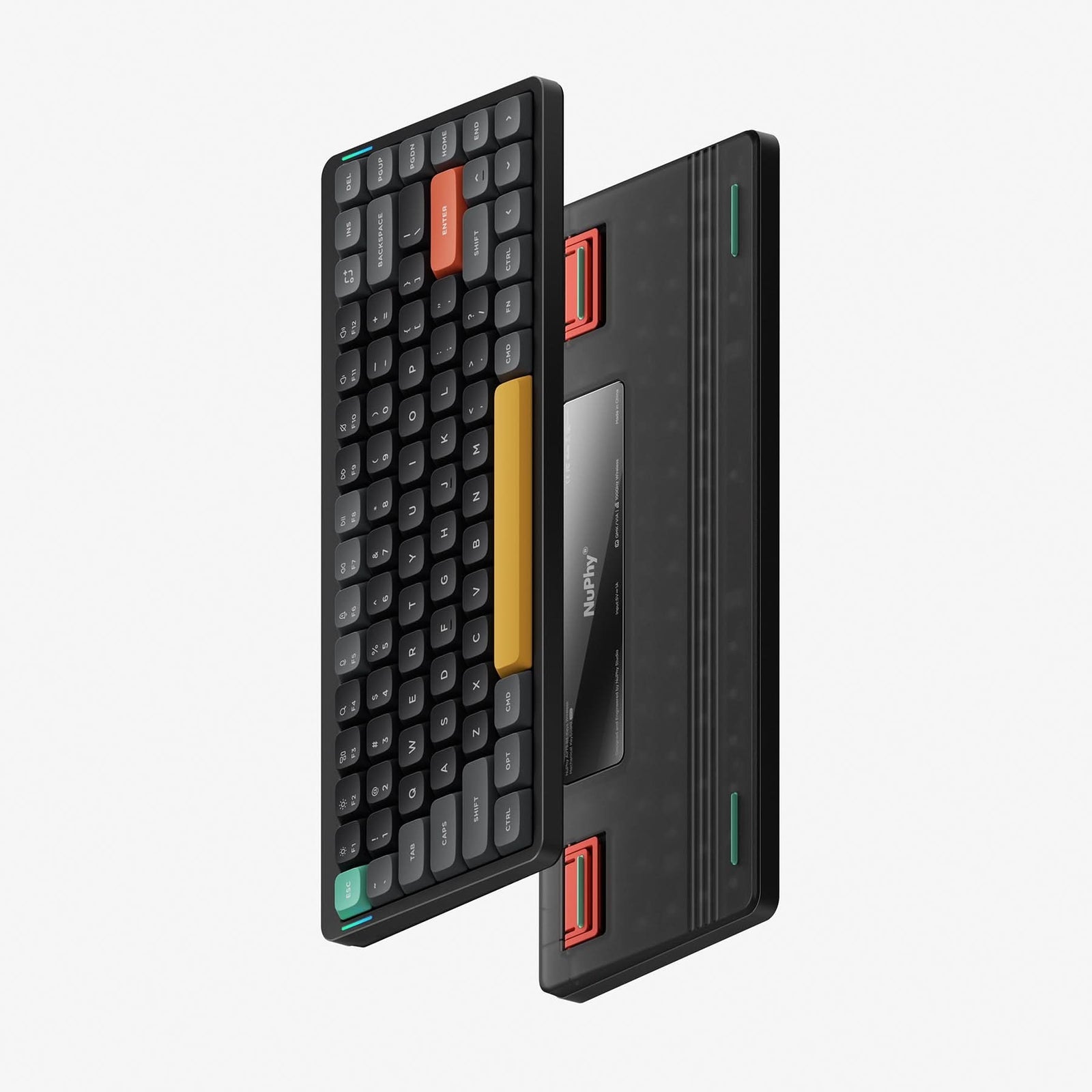 Keyboard Profile Low & Wireless : Air75 Nuphy 赤軸 Red US英語配列 V2 Air75 NuPhy Mechanical NuPhy – キーボード