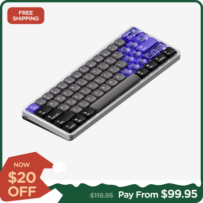 NuPhy Air60 HE Magnetic Switch Gaming Keyboard