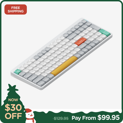 Nuphy Air96 V2 : White & Low Profile Mechanical Keyboard – NuPhy
