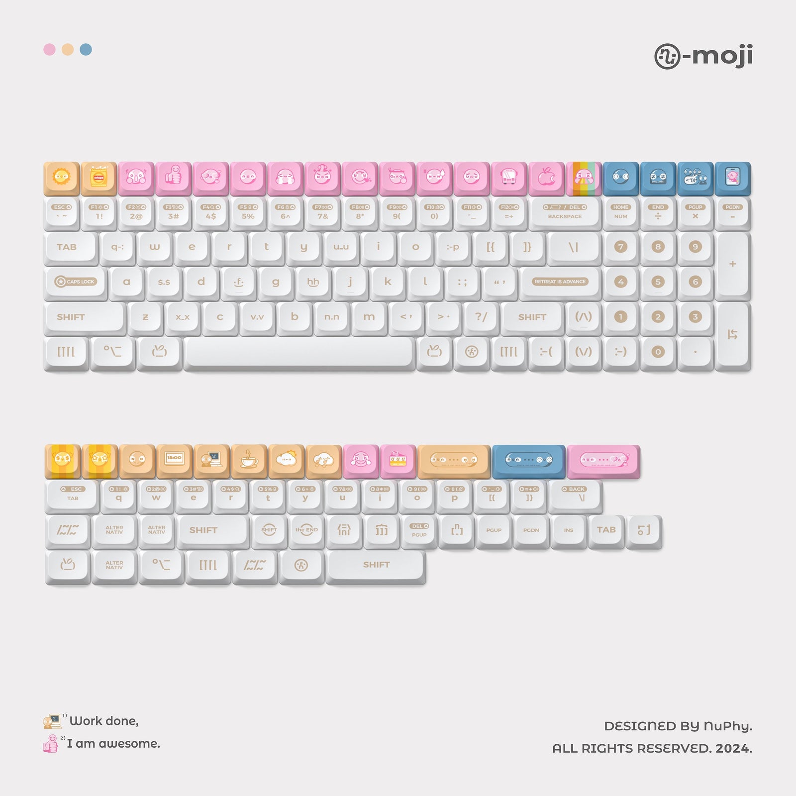 NuPhy Kick75 Hybrid-Profile Custom Mechanical Keyboard