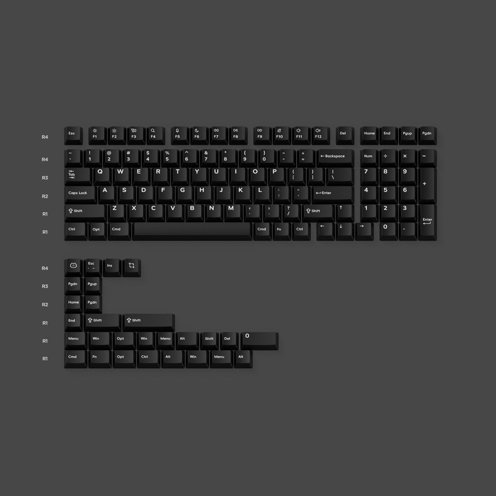 キーボード NuPhy Air75 v2 Cowberry BOW keycaps Nuphy Air75 : Wireless & Low Profile Keyboard Mechanical – NuPhy