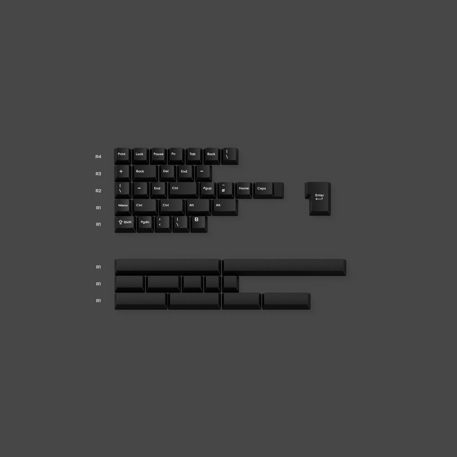 WoB & BoW Berry Profile Dye-sub PBT Keycaps | NUPHY® – NuPhy