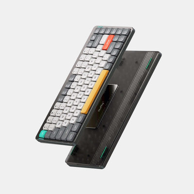 NuPhy Air75 ultra-slim mechanical keyboard features 2.4G, Bluetooth and wired modes of connection, supporting connection of up to 4 devices at once.