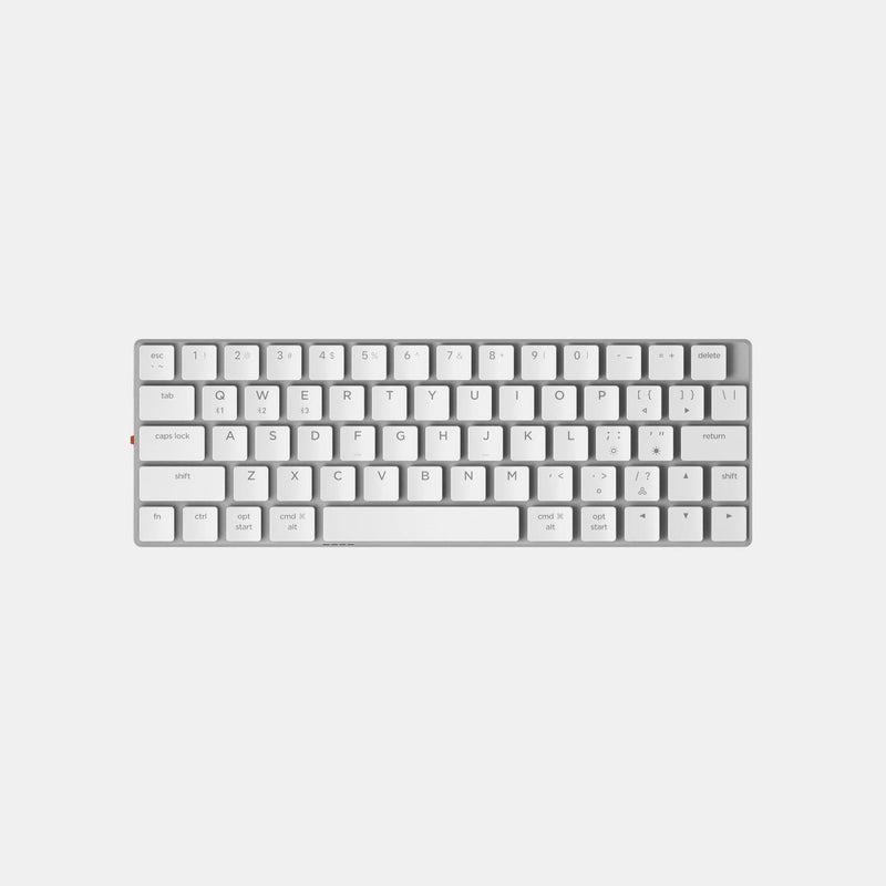 NuType F1 wireless mechanical keyboard features Kailh Choc low profile mechanical switches, working for Mac, Windows, iOS and Android