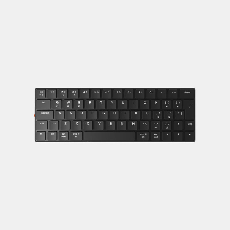 NuType F1 wireless mechanical keyboard features Kailh Choc low profile mechanical switches, working for Mac, Windows, iOS and Android