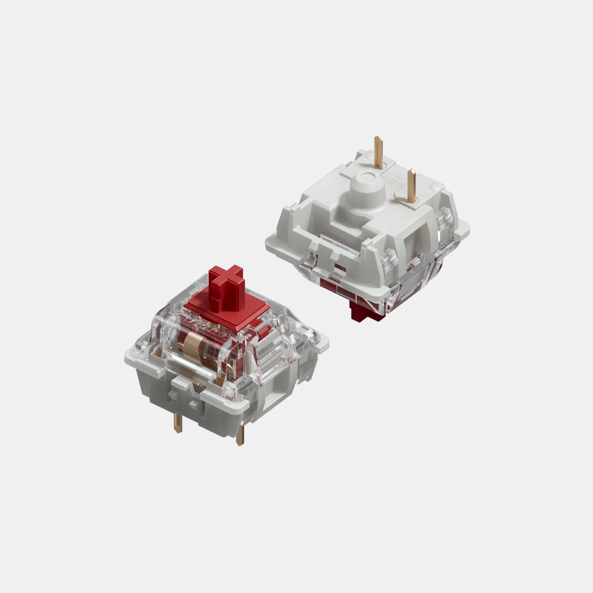 Nuphy Silent Red スイッチ　75個 Cherry Silent Red Clear-Top Switches – NuPhy