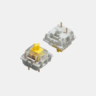 Gateron Yellow G Pro 2.0 Pre-Lubed Linear Mechanical Switches
